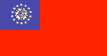 The Myanmar flag